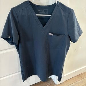 Figs Catarina Scrub Top - Dark Harbor